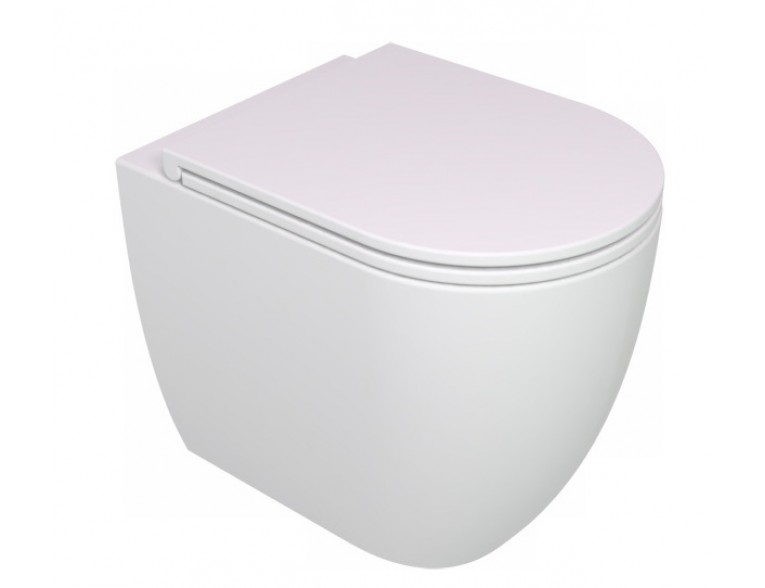 Унітаз підлоговий GSG LIKE 52,5 см Smart Clean white matt (LKWC01001)