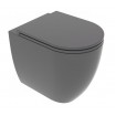 Унітаз підлоговий GSG LIKE 52,5 см Smart Clean matt Ash (LKWC01021)