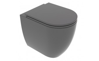 Унітаз підлоговий GSG LIKE 52,5 см Smart Clean matt Ash (LKWC01021)