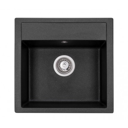 Кухонна мийка Granado Merida 496x480 мм, black shine (0301)