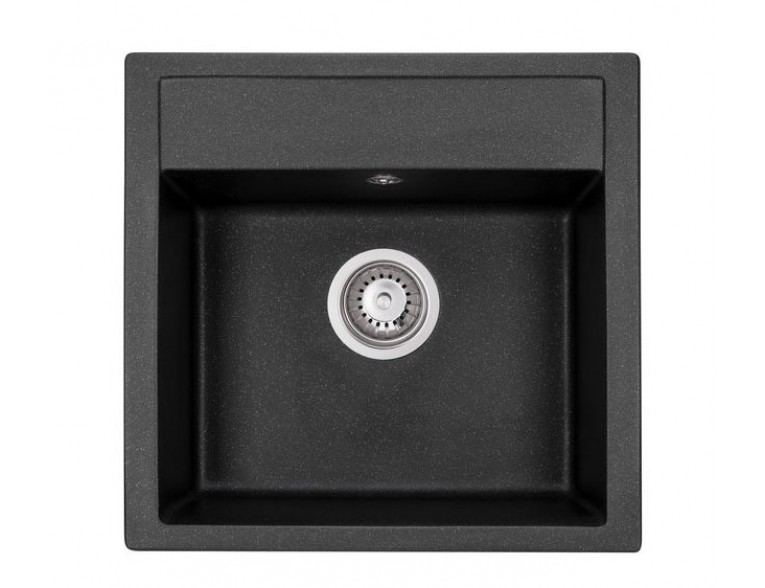 Кухонна мийка Granado Merida 496x480 мм, black shine (0301)