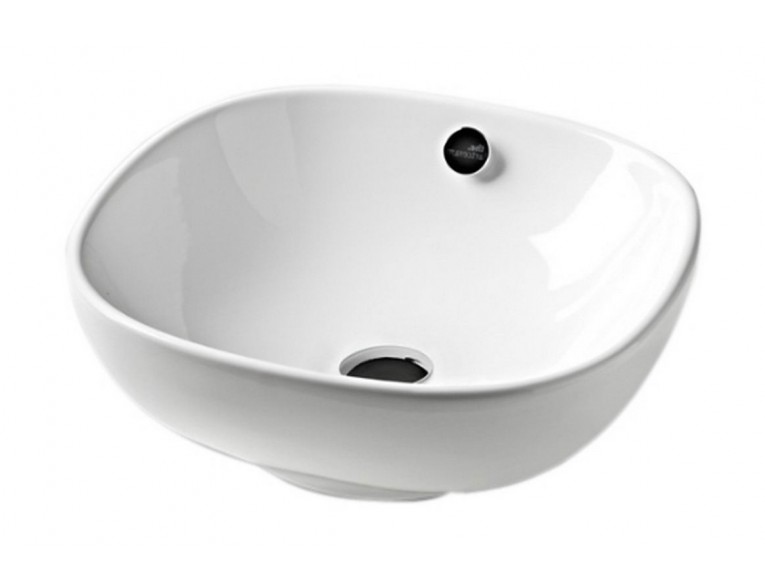 Умивальник на стільницю ArtCeram Nf, white (NFL0010100)