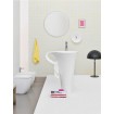 Підлоговий умивальник ArtCeram Oneshot cup, white (OSL0040100) Підлоговий умивальник ArtCeram Oneshot cup, white (OSL0040100)