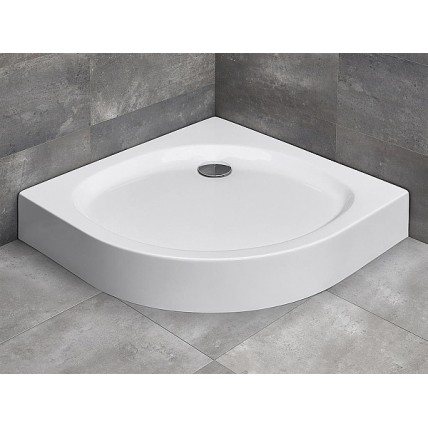 Душовий піддон Radaway Patmos A Compact 80x80x16 см, білий (4S88155-05)