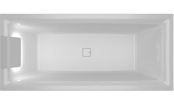Ванна акрилова Riho Still Square LED 180x80 см, L (BR0100500K00131) Ванна акрилова Riho Still Square LED 180x80 см, L (BR0100500K00131)