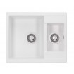Кухонна мийка Granado Samora 579x488 мм, white (0905)