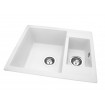 Кухонна мийка Granado Samora 579x488 мм, white (0905)