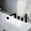 Сифон для ванни Excellent Simple автомат 570 мм, black matt (AREX.A55BL)