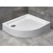 Душовий піддон асеметричний Radaway Siros E Compact 90x80x17 см, Правий, білий (SBE9817-1R)