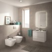 Безобідковий підвісний унітаз + Slim кришка Ideal Standard I.Life, 54x36 см, білий глянець (T461401/T500301) Безобідковий підвісний унітаз + Slim кришка Ideal Standard I.Life, 54x36 см, білий глянець (T461401/T500301)