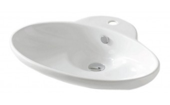 Умивальник на стільницю ArtCeram Fuori 3, white (TFL0040100)
