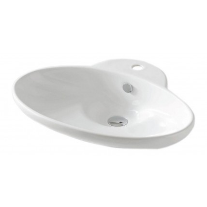 Умивальник на стільницю ArtCeram Fuori 3, white (TFL0040100)