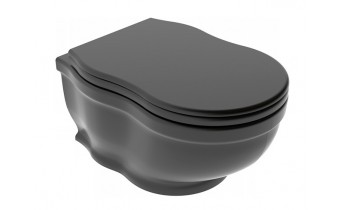 Підлоговий унітаз GSG TIME 54 см matt Black (TIWCSO003)