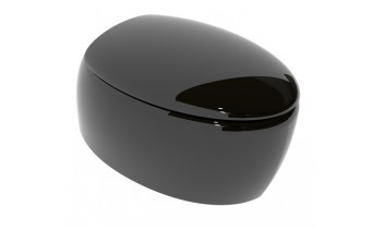 Підвісний унітаз GSG TOUCH 55 см Smart Clean glossy Black (TOWCSOSC002)
