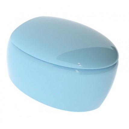 Підвісний унітаз GSG TOUCH 55 см Smart Clean glossy Sky (TOWCSOSC022)