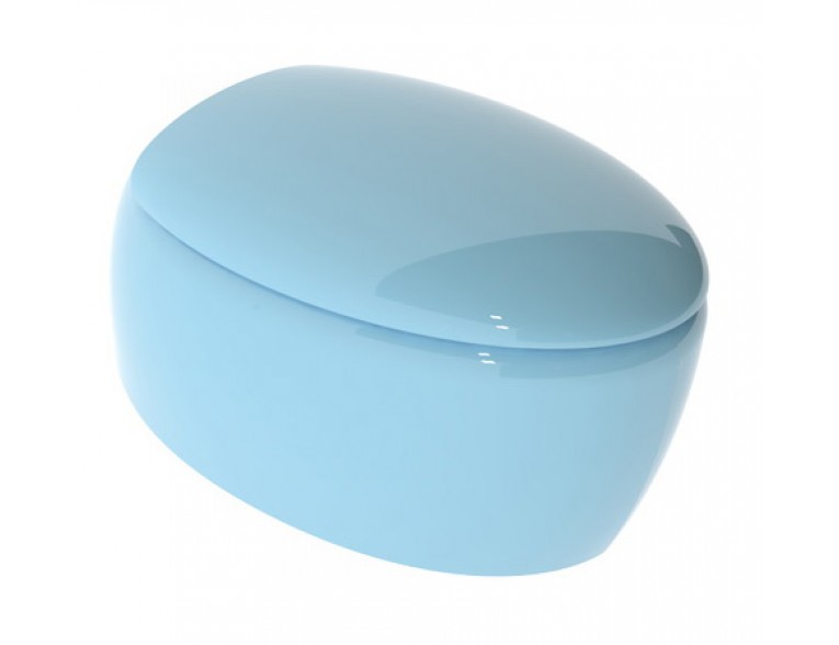 Підвісний унітаз GSG TOUCH 55 см Smart Clean glossy Sky (TOWCSOSC022)