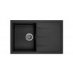 Кухонна мийка Granado Toledo 780x500 мм, black shine (2101)