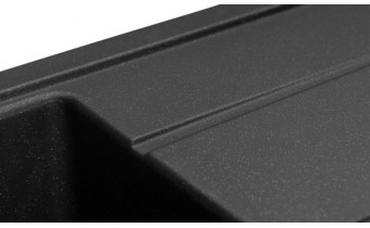 Кухонна мийка Granado Toledo 780x500 мм, black shine (2101)