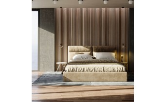 Двоспальне ліжко WoodSoft Vancouver / Ванкувер 120x200 (Vancouver120x200JAS)