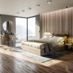 Двоспальне ліжко WoodSoft Vancouver / Ванкувер 120x200 (Vancouver120x200JAS)