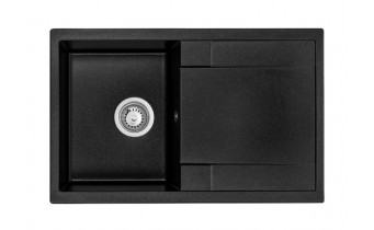Кухонна мийка Granado Vigo 775x495 мм, black shine (1401) Кухонна мийка Granado Vigo 775x495 мм, black shine (1401)
