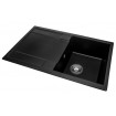 Кухонна мийка Granado Vigo 775x495 мм, black shine (1401) Кухонна мийка Granado Vigo 775x495 мм, black shine (1401)