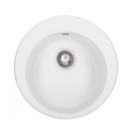 Кухонна мийка Granado Vitoria d=506 мм, white (0105) Кухонна мийка Granado Vitoria d=506 мм, white (0105)