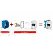 Змішувач для душу Ravak Classic CL.066.00 с R-box (X070089)
