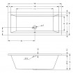 Ванна акрилова Riho Lusso пряма 160x70 cм (BA57) Ванна акрилова Riho Lusso пряма 160x70 cм (BA57)