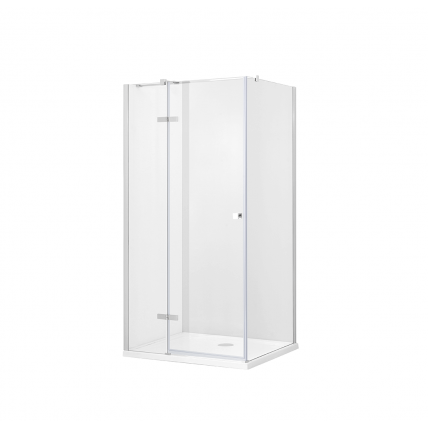 Душова кабіна Besco Pixa 90x90x195 L, прозоре скло (PKL-90-195C)