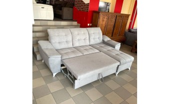 Кутовий диван розкладний ВІКОМеблі Бетті / Betti, світло-сірий, кут Г (Viko-Betti8)