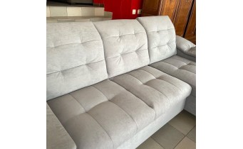 Кутовий диван розкладний ВІКОМеблі Бетті / Betti, світло-сірий, кут Г (Viko-Betti8)