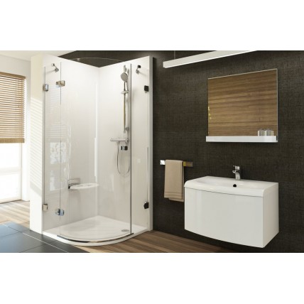 Душова кабіна Ravak Brilliant BSKK3-90 L хром + скло Transparent (3UL77A00Y1)
