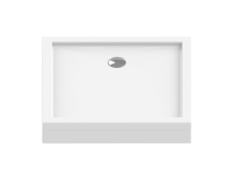 Душовий піддон NEW TRENDY CANTARE 100x80x15,5 см (B-0265)