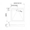 Душовий піддон NEW TRENDY CANTARE 100x80x15,5 см (B-0265) Душовий піддон NEW TRENDY CANTARE 100x80x15,5 см (B-0265)
