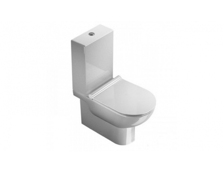 Унітаз моноблок Catalano Sfera 63 Monoblocco|Cassetta (1MPSFN00)
