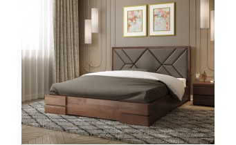 Двоспальне ліжко Арбор Древ Еліт 160x200, Бук (Elit160x200B)