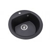Кухонна мийка Granado Ronda 470x490 мм, black shine (2201) Кухонна мийка Granado Ronda 470x490 мм, black shine (2201)