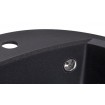 Кухонна мийка Granado Ronda 470x490 мм, black shine (2201) Кухонна мийка Granado Ronda 470x490 мм, black shine (2201)
