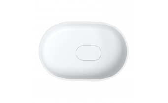 Умивальник на стільницю Omnires Cadence M+ 62x42 см, білий матовий (CADENCE620BM)