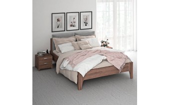 Двоспальне ліжко WoodSoft Oslo / Осло 180x200, Вільха (Oslo180200VIL)