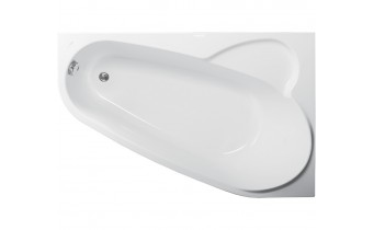 Ванна акрилова Vagnerplast Selena 160x105 см R, Правостороння (VPBA163SEL3PX-01)