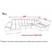 Кутовий диван розкладний ВІКОМеблі Denver P3 / Денвер П3, графітовий (Viko116-DenverP3) Кутовий диван розкладний ВІКОМеблі Denver P3 / Денвер П3, графітовий (Viko116-DenverP3)