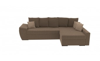 Кутовий диван розкладний ВІКОМеблі Tifany / Тіфані, темно-коричневий (Viko30-Tifany)