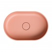 Умивальник на стільницю Omnires Ovo M+ 55x36 см, кораловий матовий (OVOUNCO)