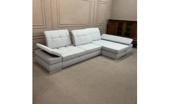 Кутовий розкладний диван ВІКОМеблі Ostin 3 / Остін 3, кут Г, світло-графітовий (Viko-Ostin12)