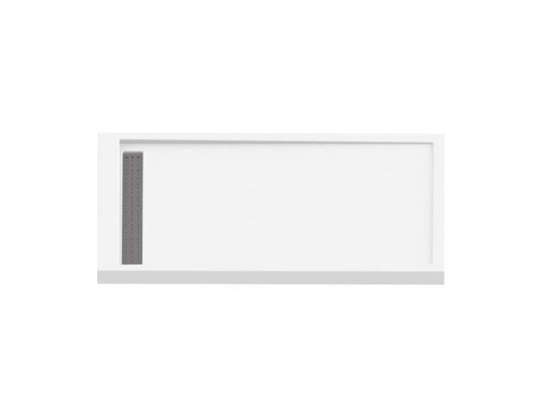 Душовий піддон NEW TRENDY ALTER 100x80x6 см (B-0345)