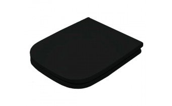 Сидіння soft-close з кришкою для унітазу ArtCeram A16 Mini, glossy black (ASA0020300) Сидіння soft-close з кришкою для унітазу ArtCeram A16 Mini, glossy black (ASA0020300)