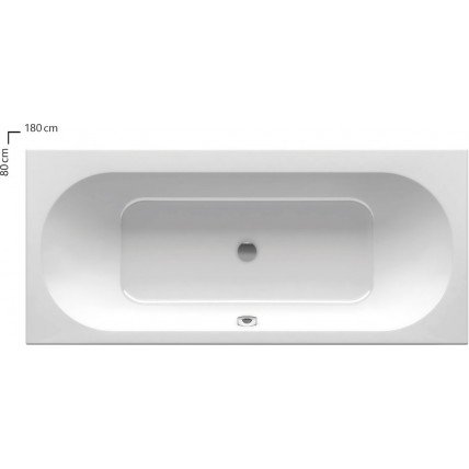 Ванна Ravak City Slim 180x80 (C921300000) Ванна Ravak City Slim 180x80 (C921300000)