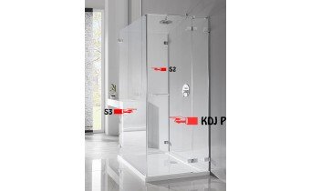 Стінка для душової кабіни Radaway Euphoria S3 110 (383039-01) Стінка для душової кабіни Radaway Euphoria S3 110 (383039-01)